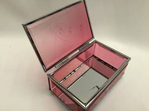 Deluxe Home Decor Nordic Glass Jewelry <b>Box</b> Hot Selling Glass Jewelry <b>Box</b> <b>Large</b> Glass Jewelry Display <b>Box</b> Storage Holders - Product Image 2