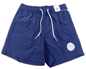 Shorts de bain pour garçons avec poches, couleur unie - Product Image 5