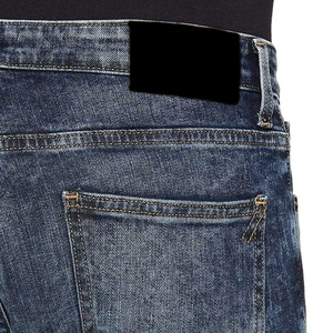 Jeans en denim pour hommes à la mode, longueur intégrale, matière respirante, style streetwear, jeans en denim délavé à l'acide - Product Image 4