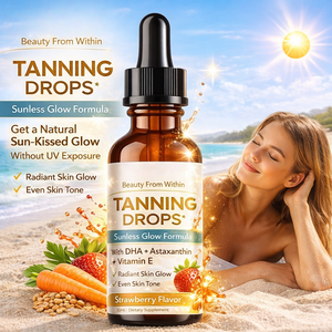 Gouttes autobronzantes liquides OEM à <span class=keywords><strong>boire</strong></span> pour adultes – Formule pour un teint naturel et éclatant - Product Image 1