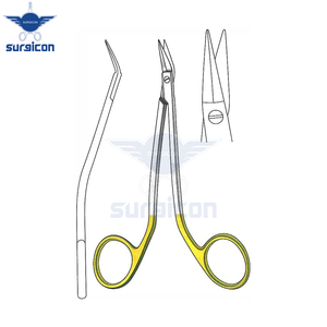 Ciseaux chirurgicaux Walter 14 cm / 5-1/2 pouces TC Gold, acier inoxydable de qualité supérieure, instrument de coupe de précision - Product Image 2