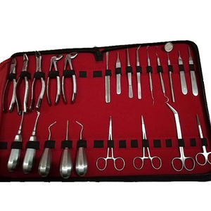 Removedor de Sarro Manual de Acero Inoxidable de 8 Piezas, Juego de Limpiadores Dentales Profundos, Certificado CE, Higiene Dental por Dentavex - Product Image 5