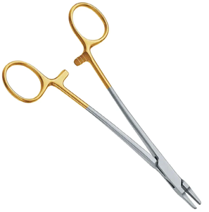 Pinzas Ergonómicas de Grado Médico para Agujas Oftálmicas Francesas, Quirúrgicas Manuales, Reutilizables, Duraderas, de Acero Inoxidable Clase I, Aprobadas por la CE - Product Image 3