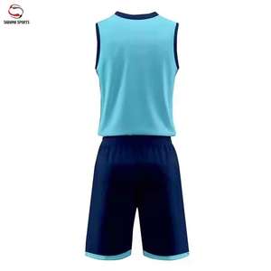Uniforme de Baloncesto Personalizado de Alta Calidad, Sublimado, de Secado Rápido, Transpirable, Anti-UV, que Absorbe la Humedad, Ligero y de Malla - Product Image 1