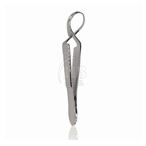 Pince à serviette manuelle Jones en acier inoxydable, instrument de drapage chirurgical, poignée à anneau droite, pince médicale réutilisable pour chirurgie générale - Product Image 3
