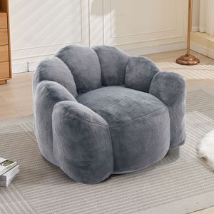 Lotus Type Compression Adult <b>Bean</b> <b>Bag</b> Sofa Pull Ring Design <b>for</b> Easy Movement Various Environments - Product Image 1