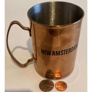 Juego de regalo de tazas de cerveza elegantes con impresión de logotipo personalizado, tazas de cobre pulido 100% cobre para beber, aptas para contacto con alimentos. - Product Image 5