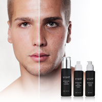 Coffret 3 Pièces Soin Visage Homme Shandong Bio Anti-Acné Éclaircissant et Séborégulateur à l'Acide Hyaluronique et à l'Acide Azélaïque
