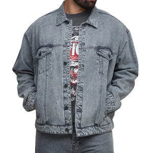 Chaqueta Vaquera para Hombre Talla Grande, Tela al por Mayor, Personalizable, Muestra Gratuita, Mejor Calidad - Product Image 3