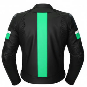 Chaqueta de Cuero 2026 de Alta Calidad con Logotipo Personalizado, Diseño Elegante, Transpirable, Impermeable, Resistente al Viento, Talla Grande, Anti-UV, para Motocicleta - Product Image 2