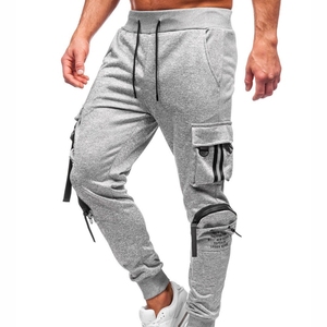 Pantalon cargo décontracté pour homme, pantalon cargo personnalisé, pantalon cargo premium, coupe décontractée, multi-poches, streetwear quotidien, marque privée - Product Image 6