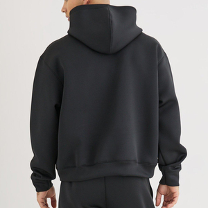 Conjunto deportivo de alta calidad hecho a medida para hombre, sudadera con capucha de algodón y pantalones de felpa, conjunto deportivo cálido para hombre. - Product Image 5