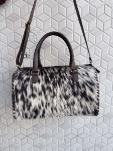 Unique Arrival Cowhide Leather Zipper Speedy Bags <b>Big</b> Size Fashion Cross Body Shoulder Bag Large Capacity Women's Daily Use - Product Image 3