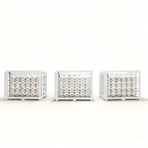 Sistema <span class=keywords><strong>de</strong></span> Plataforma Industrial para Recipientes <span class=keywords><strong>de</strong></span> Presión <span class=keywords><strong>de</strong></span> Gas Montados sobre Patines, Plataforma para Cilindros <span class=keywords><strong>de</strong></span> GNC, Equipo Usado para Paquetes <span class=keywords><strong>de</strong></span> Cilindros <span class=keywords><strong>de</strong></span> Gas Nitrógeno - Product Image 4