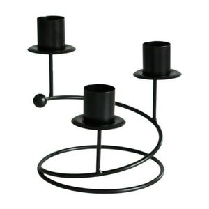 Porte-bougie en métal artisanal élégant avec finition antique, nouveau pilier à bougie pour la décoration de la maison et de mariage - Product Image 5