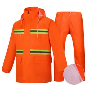 Combinaison de sécurité ANSI Classe 2 avec LED clignotante, imperméable, logo personnalisé, service OEM, prix de gros, vente chaude, meilleure fabrication, nouveauté - Product Image 3