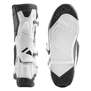Bottes de moto en cuir personnalisées, chaussures de course protectrices, bottes de motard durables antidérapantes, fabrication OEM - Product Image 5