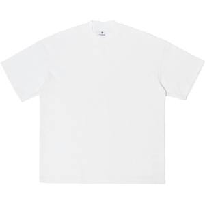 T-shirt personnalisé pour homme, col épais, 100% coton, t-shirts épais, t-shirt uni surdimensionné pour homme - Product Image 3