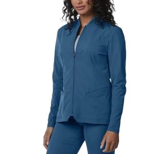 Nouvelle veste médicale extensible style automne-hiver à manches longues pour infirmières - Product Image 5