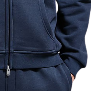 Custom <b>Mens</b> Casual <b>Zip</b> Hoodie Relaxed Fit Long Sleeve Hooded Sweatshirt Soft Streetwear <b>Top</b> with Front Pockets Wholesale - Product Image 6