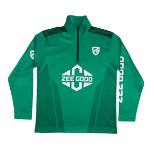 Veste coupe-vent pour homme avec fermeture éclair quart de tour, anorak à capuche, coupe ample, nylon imperméable – Broderie équipe/club - Product Image 1