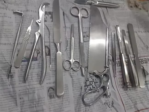 Juego de Instrumentos Quirúrgicos de la Mejor Calidad 2025, Cirugía General Clase I, Autopsia Post Mortem, Disección, Anatomía de Animales Grandes - Product Image 4