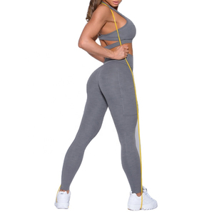Leggings de Alta Calidad para Mujer, Ropa Deportiva, Conjunto Deportivo, Talla Grande, Sujetador Deportivo Sin Costuras, Conjuntos de Yoga para Mujer - Product Image 5