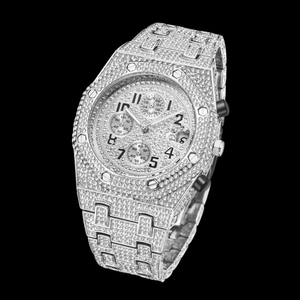 Luxury <b>Chronograph</b> unisex Watch unisex moissanite watches for unisex stain less fashion - Product Image 1