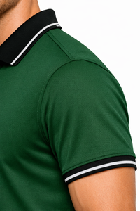 T-shirt de sport uni pour homme Primora Global avec impression par transfert thermique sur le devant, 100 % micro-polyester, tissu performant 220 GSM, manches courtes - Product Image 4