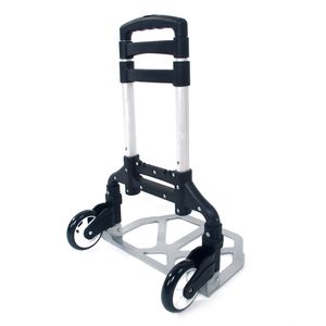 Carrello salvaspazio di spazio portatile pieghevole pieghevole resistente resistente per viaggi e spostamenti - Product Image 6