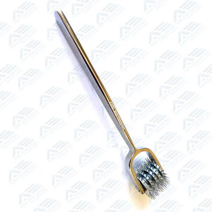 Herramienta de Diagnóstico Manual de Acero Inoxidable de 7 Pulgadas con 5 Puntas Tipo Wartenberg para Pruebas de Reflejos y Sensibilidad - Product Image 3