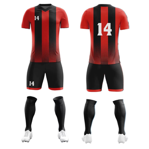 Tenues de football personnalisées authentiques par sublimation – Nouveau style saisonnière – Maillots de football pour jeunes – Uniformes d'entraînement de football – Prix - Product Image 2