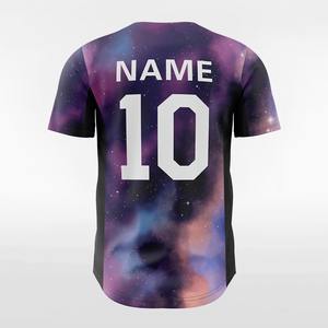 Camiseta de béisbol sublimada de diseño personalizado de alta calidad para hombre - Product Image 5