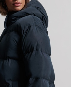 Chaqueta Acolchada de Invierno para Hombre, Mujer y Niños, Impermeable, Cortavientos, Ecológica, Larga, con Capucha, con Rayas y Camuflaje - Product Image 5