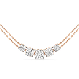 Collier chaîne serpent plaqué or rose, minimaliste, unisexe, bijoux de tous les jours pour pendentifs et breloques en diamant - Product Image 1