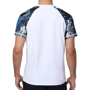 Men Athletic Rash Guard <b>Compression</b> T <b>Shirt</b> Short Sleeve Swim <b>Shirt</b> UV Protection Wholesale Supplier - Product Image 2