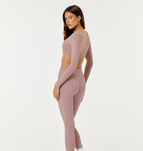 Leggings Deportivos Elásticos Sin Costuras para Mujer, Pantalones de Yoga de Cintura Alta para Fitness y Entrenamiento - Product Image 2