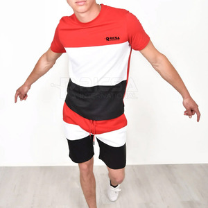 Stylish Men's <b>Knitted</b> Short <b>Set</b> Relaxed Fit Summer Beach & Casual Wear for Sports and Lifestyle - Product Image 2
