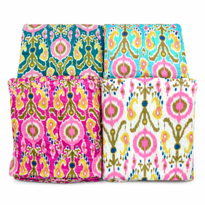 Tissu popeline peignée léger, respirant, biologique, écologique, imprimé floral, vêtements pour garçons et filles - Product Image 1