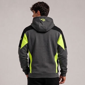 Sudadera con Capucha para Hombre, Cálida y Cómoda, con Estampado, Tejido Suave, Estilo Urbano Clásico, Bolsillo Frontal, Calidad Duradera - Product Image 5