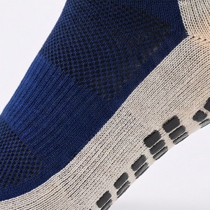 Crew <b>Socks</b> Blue Solid Knitted Breathable Polyester Spandex <b>Running</b> Athletic Sports <b>Socks</b> for Adults Summer - Product Image 5