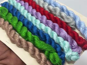 Hilos Premium de Mezcla de Seda y Lana en Madejas de 20 Gramos para Tejer, Crochet, Telar, Bordado, Manualidades y Proyectos - Product Image 4
