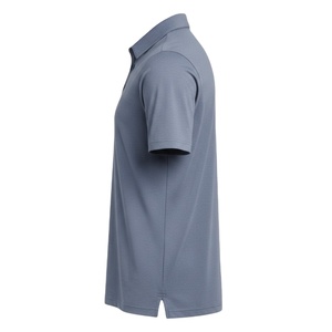 เสื้อโปโลผู้ชายแขนสั้นระบายอากาศได้ดีสไตล์ลำลอง - Product Image 3