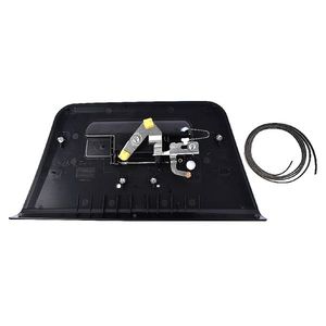 Maniglia del portellone posteriore in ABS con finitura cromata per Nissan Frontier 4 porte 4.0L V6 GAS DOHC 2005-2013, nuova, colore nero - Product Image 4
