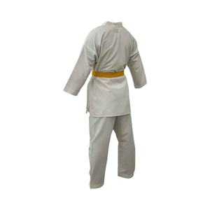 Kimono de judo blanc léger personnalisé, haute qualité, 100% coton, tissu 300g, séchage rapide, respirant, vêtement d'arts martiaux, logo frontal - Product Image 5