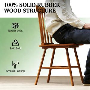 Set di Due Sedie da Pranzo Marrone Chiaro per Cucina e Soggiorno - Product Image 2