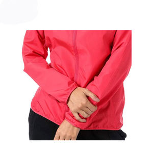 Veste coupe-vent pour femme sur mesure de haute qualité, grande taille, imperméable, tricotée, respirante, doublure en nylon, à capuche, pour l'automne - Product Image 6