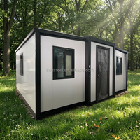 Maisons préfabriquées de luxe, modernes, durables, de qualité supérieure, extensibles, maison conteneur de 40 pieds, maison préfabriquée modulaire