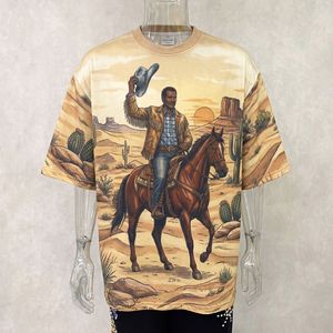 <b>Y2K</b> Streetwear Organic Cotton T-<b>shirt</b> for Men Regular Fit Printed Tees Clothing Manufacturer Custom Color & Design Men's T-<b>Shirt</b> - Product Image 1