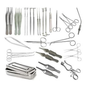 Medtrust Surgical AV Fistula Surgery Set 30 Pcs Stainless Steel Vascular <b>Instrument</b> Kit Reusable Surgical <b>Instruments</b> - Product Image 1